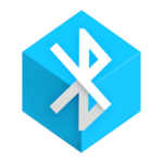 bluetooth app sender android application logo